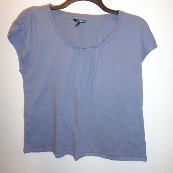 Daisy Fuentes Top Size Large Blue - Picture 1 of 9